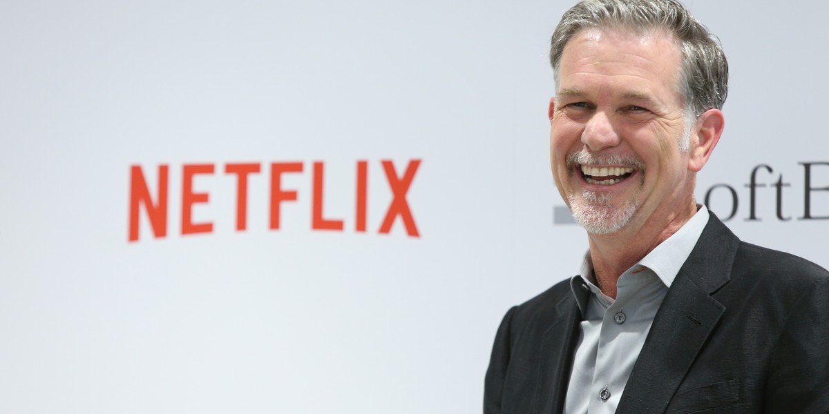 Reed Hastings, CEO Netfliska, stawia na rozwój w Europie, ale biuro powstało na razie w jednym kraju