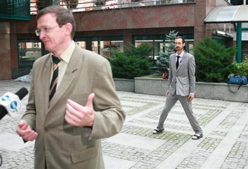 Ędward Ącki w debacie z politykami