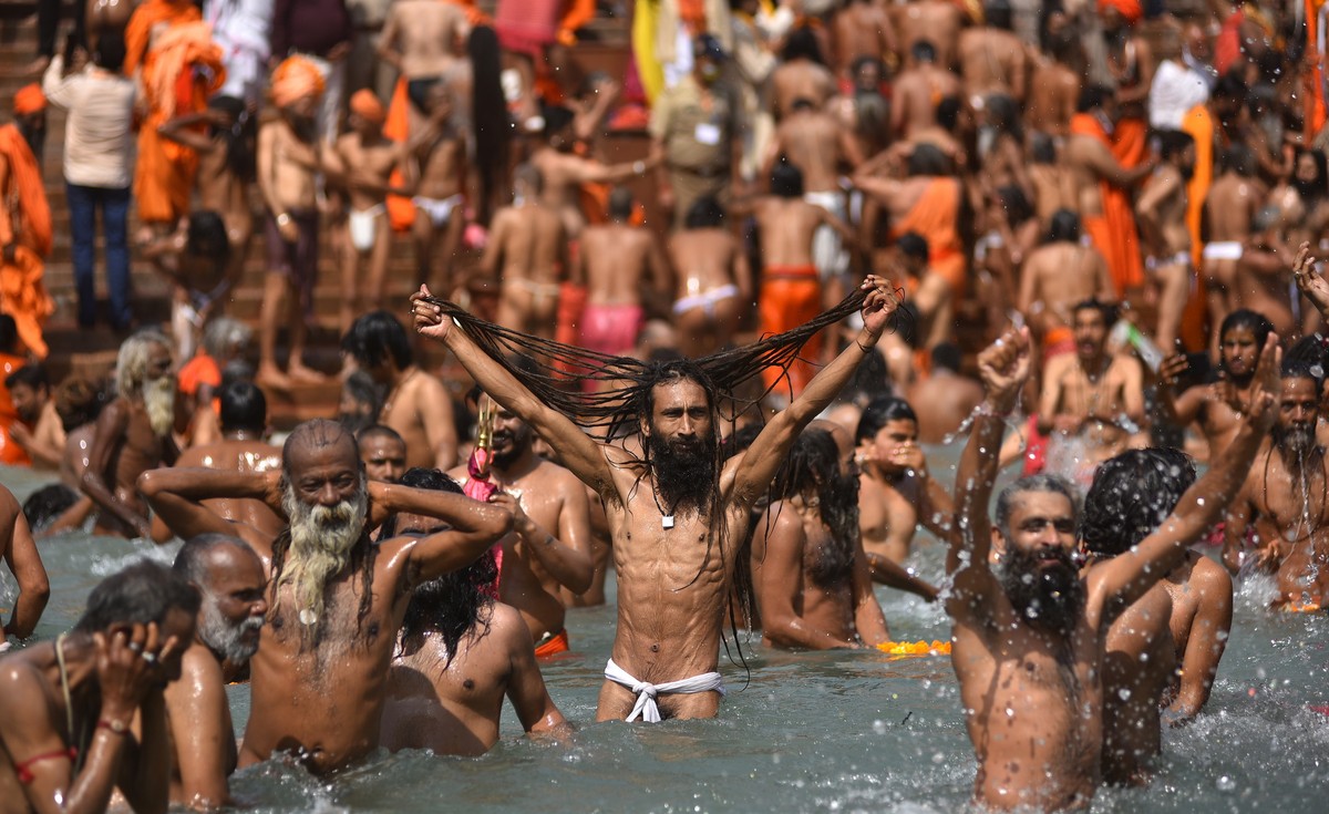 Święto Kumbhamela w Indiach