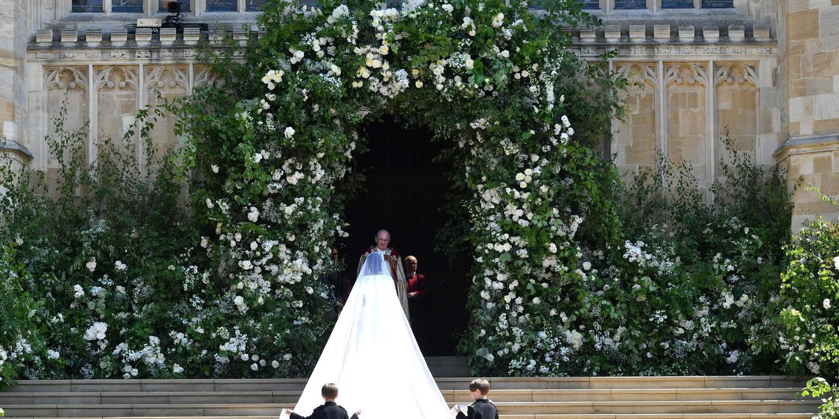 Suknia księżnej Meghan 