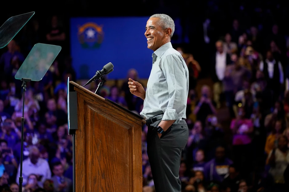 Barak Obama na skupu u Nevadi 1. novembra