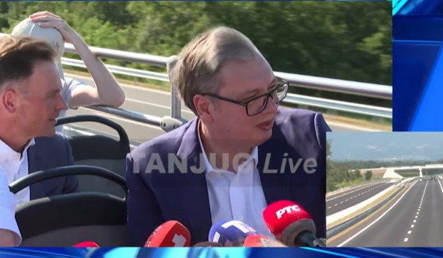 Vučić na Moravskom koridoru