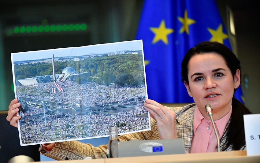 Svetlana Tihanovska u Briselu