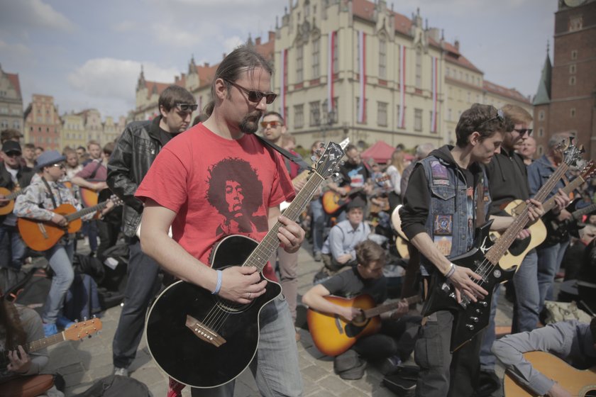 Gitarowy Rekord Guinnessa 2016 we Wrocławiu