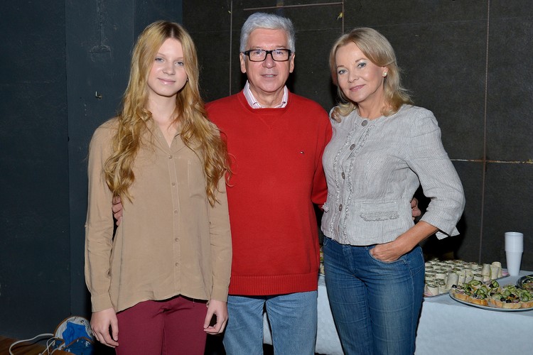 Klaudia Kulawik, Ryszard Rembiszewski i Laura Łącz