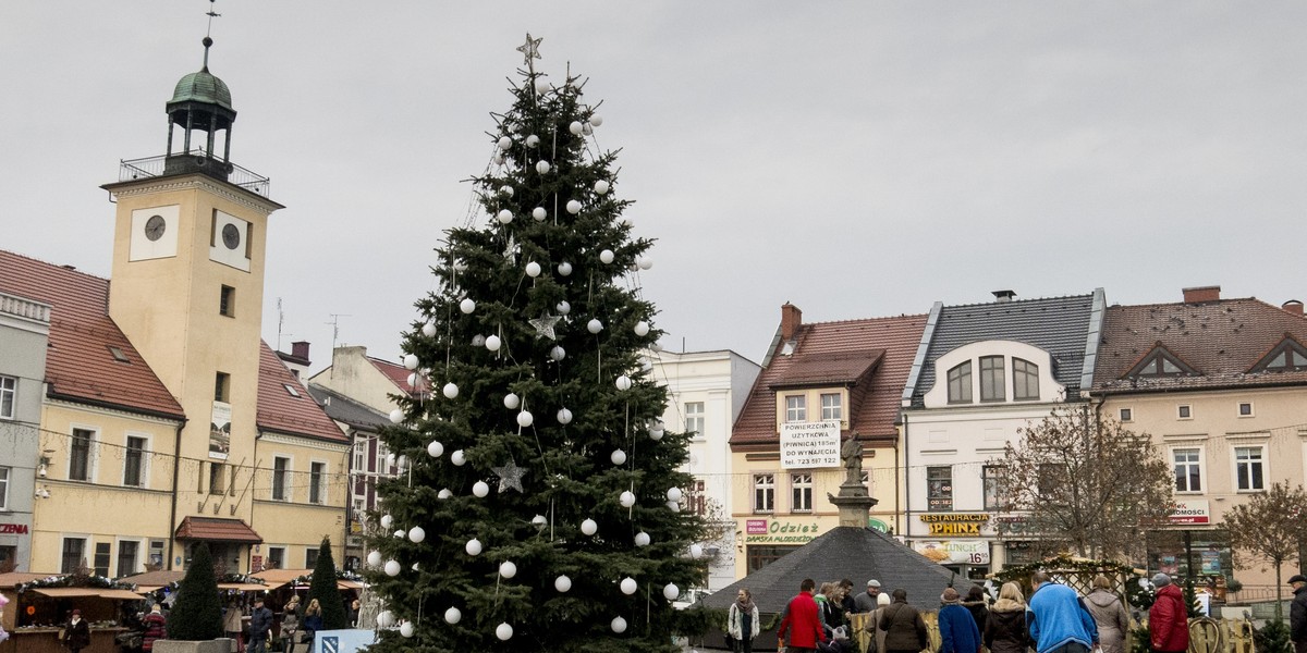 Jarmak świateczny na rynku w Rybniku 