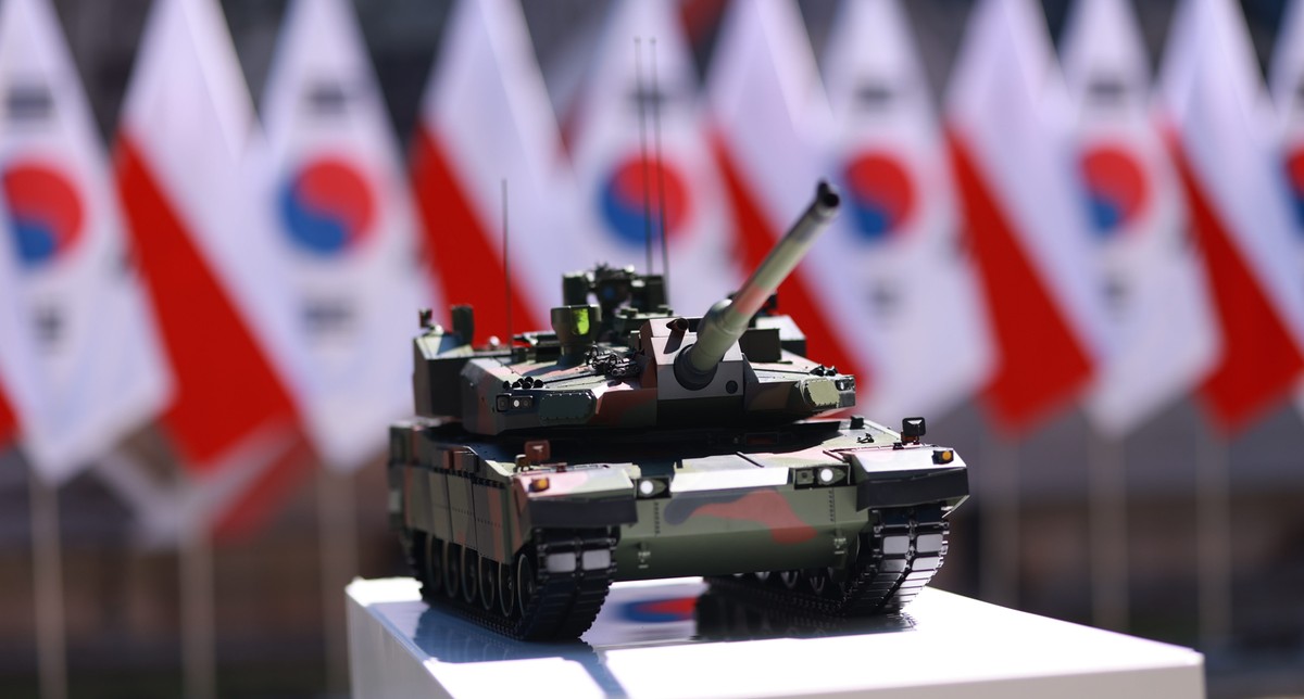 Model czołgu K2
