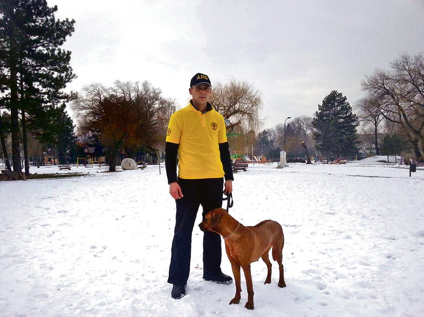 Nenad Stamenković i Lea uvek spremni da tragaju za nestalima