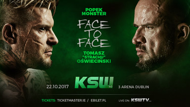 KSW 40: Popek Monster i Tomasz Oświeciński. Spotkanie twarzą w twarz w Dublinie