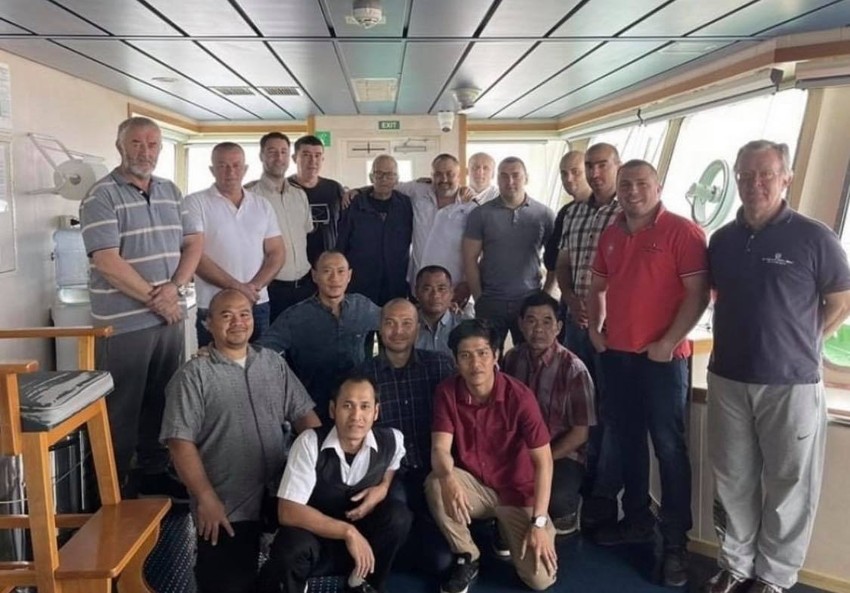 Posada  broda „MSC Kalina“