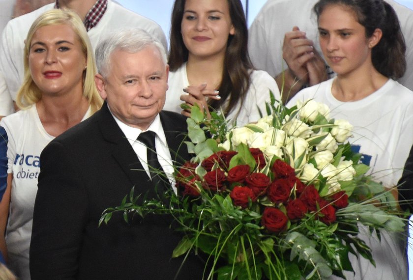 Jarosław Kaczyński na miesięcznicy