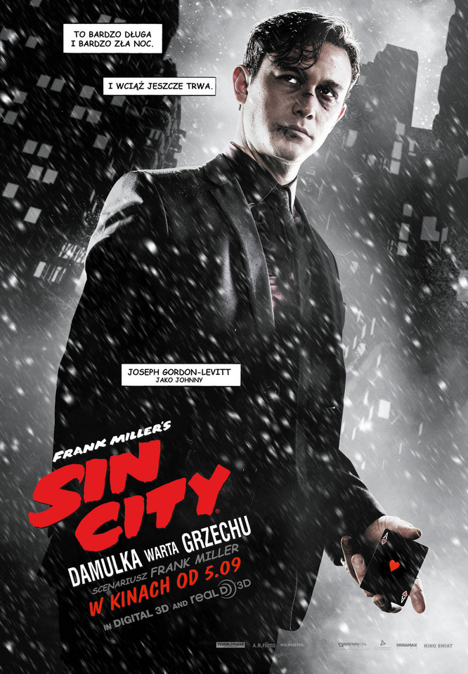 "Sin City 2: Damulka warta grzechu" - plakat