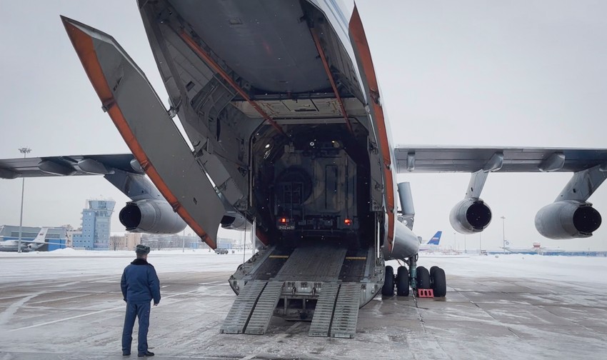 Ruski mirotvorci na putu za Kazahstan