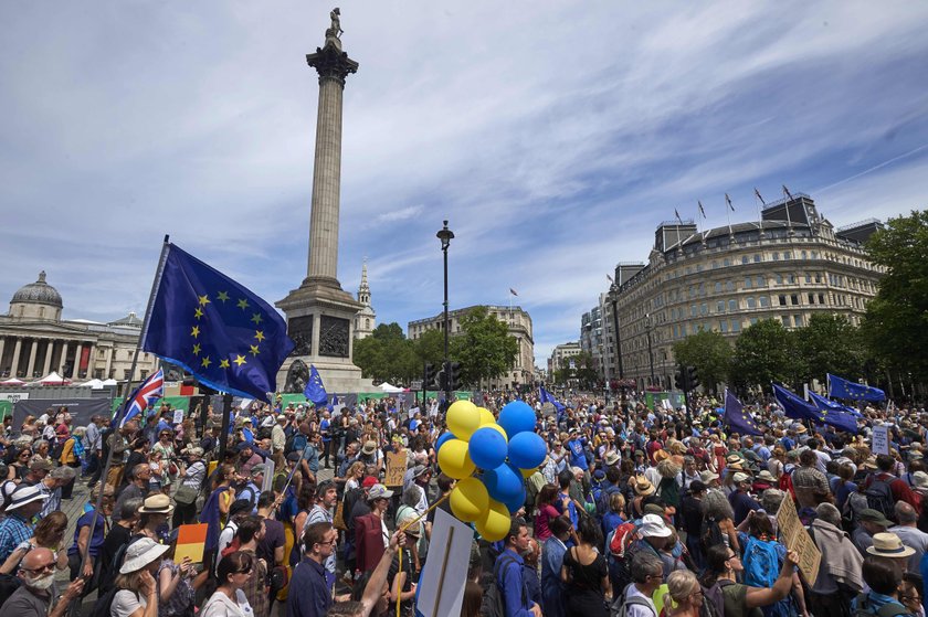 Brytyjczycy nie chcą Brexitu. Ogromna manifestacja w Londynie