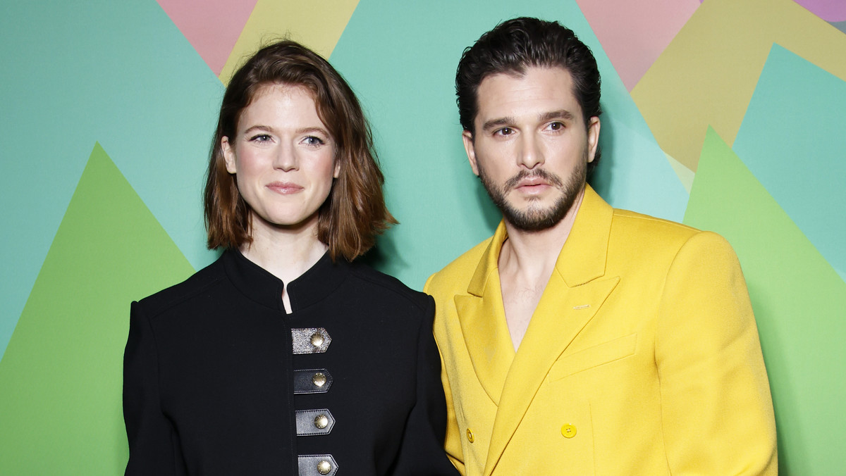 Rose Leslie i Kit Harington, Paris Fashion Week, 2023 r.