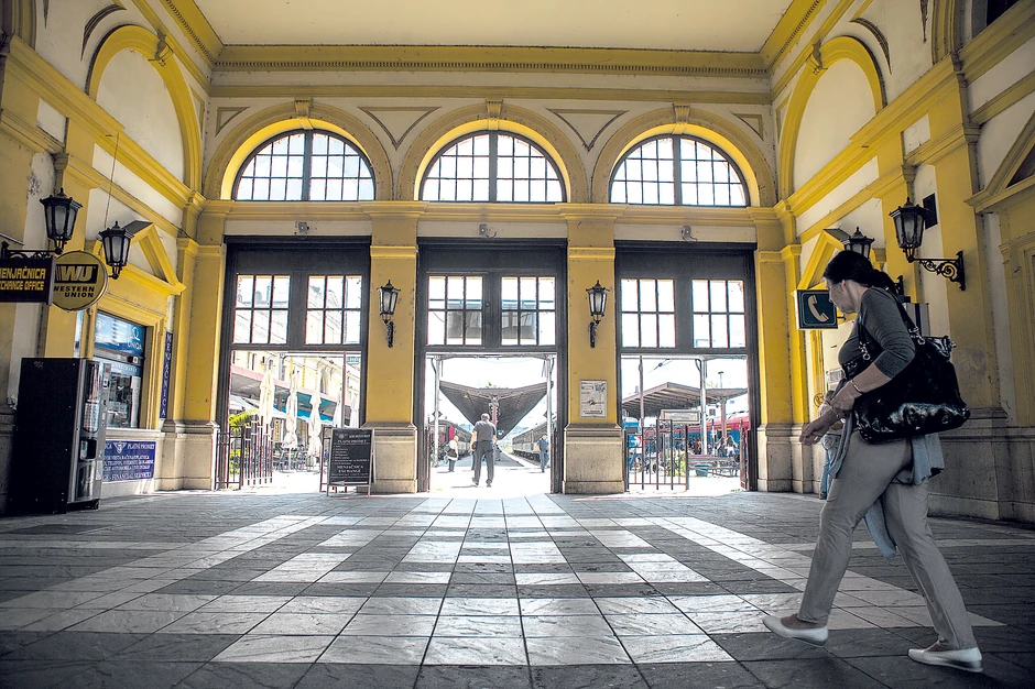 Trčanje za vagonima odavde bila je uobičajena slika