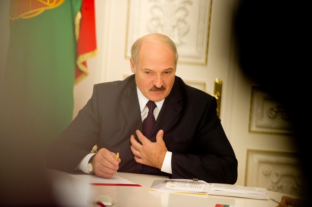 Prezydent Białorusi Aleksander Łukaszenka