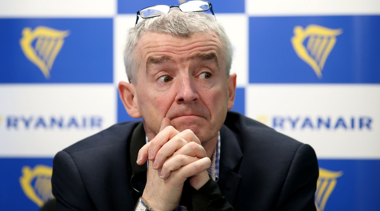 Michael O'Leary, a Ryanair vezére Budapesten tartott / Fotó: Getty Images