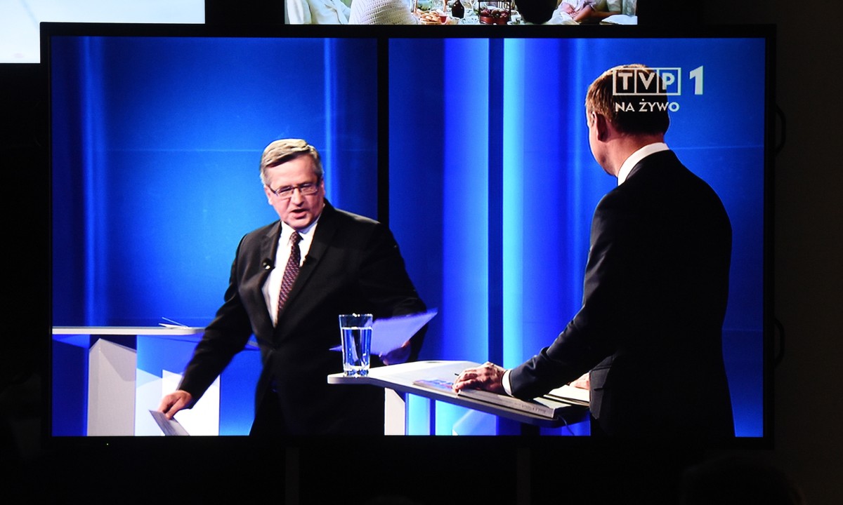 Debata prezydencka w TVP