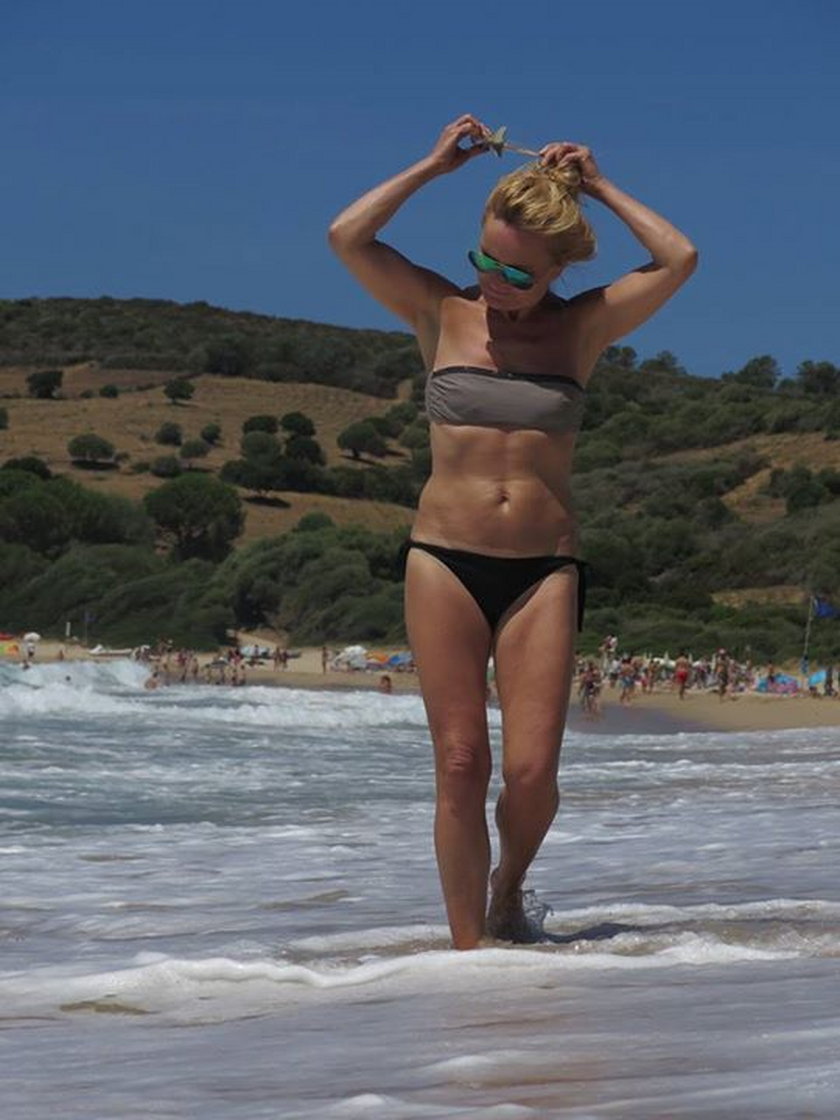 Polskie gwiazdy w bikini na plaży