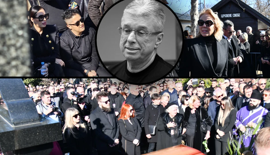 Saša Popović sahranjen je danas, 6. marta na Bežanijskom groblju