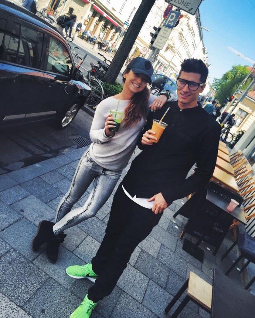 Anna Lewandowska i Robert Lewandowski