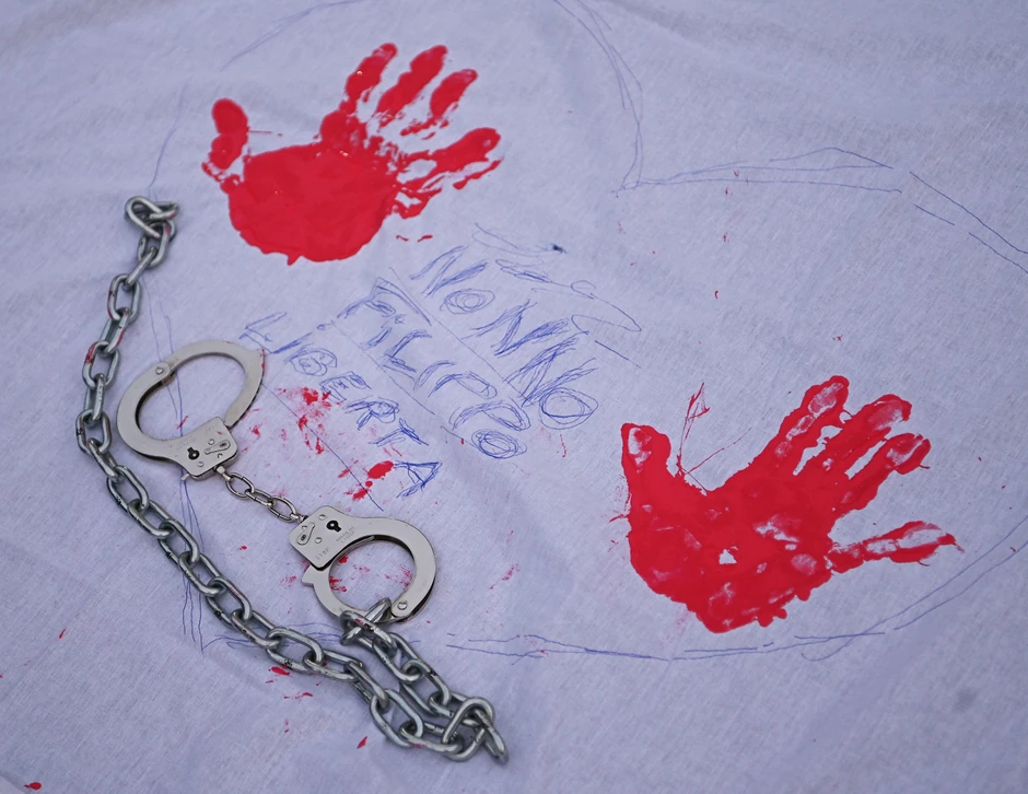 Protest antivaksera u Torinu