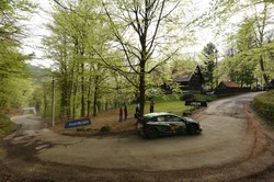 Thierry Neuville rozbił się w Chorwacji. Wypadł z drogi i uderzył w drzewo