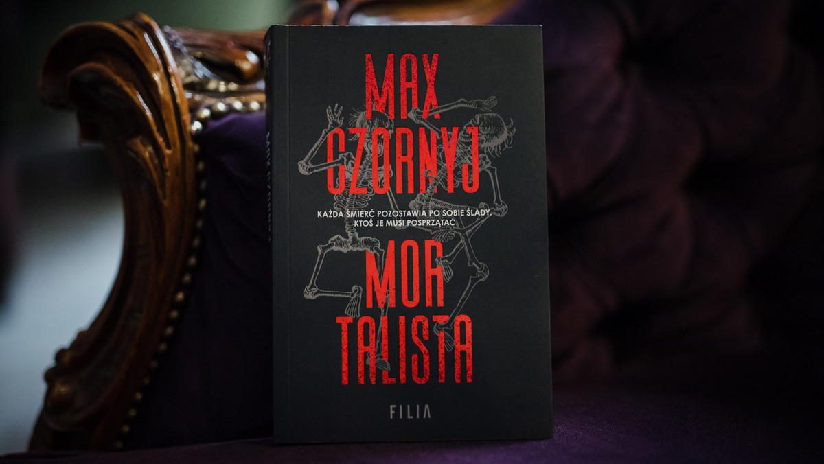 Max Czornyj z nową powieścią "Mortalista". Premiera 13 kwietnia
