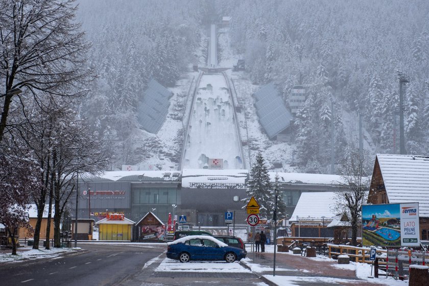 Majowy śnieg pod Tatrami