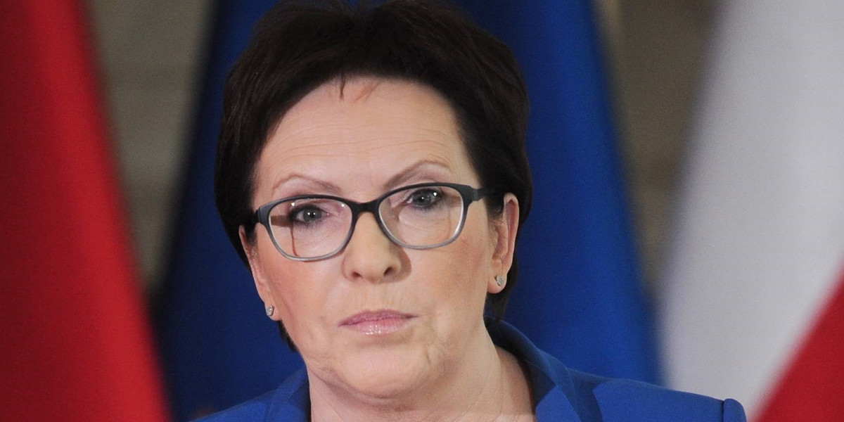 Premier Ewa Kopacz