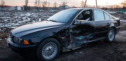 Wypadek kolumny SOP spowodował młody ochroniarz