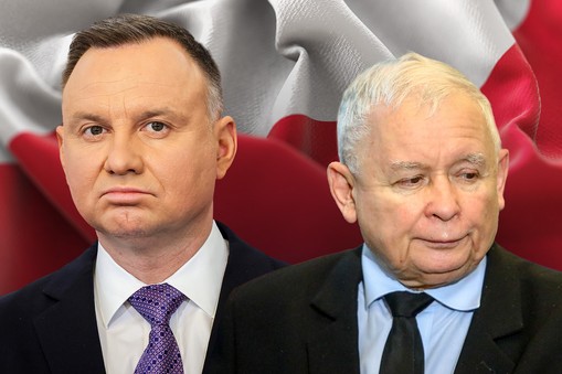 Jarosław Kaczyński i Andrzej Duda