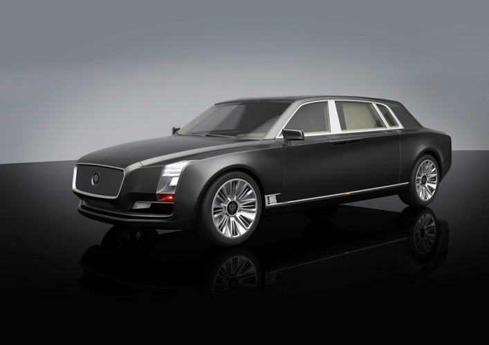 Konkursowy projekt nowej limuzyny Putina. Czy coś z tego zostanie wykorzystane przez Porsche przy tworzeniu auta produkcyjnego?