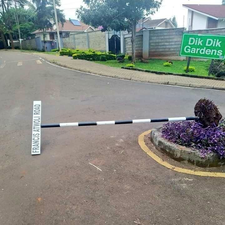 COTU Boss Francis Atwoli's Road Vandalized Again 