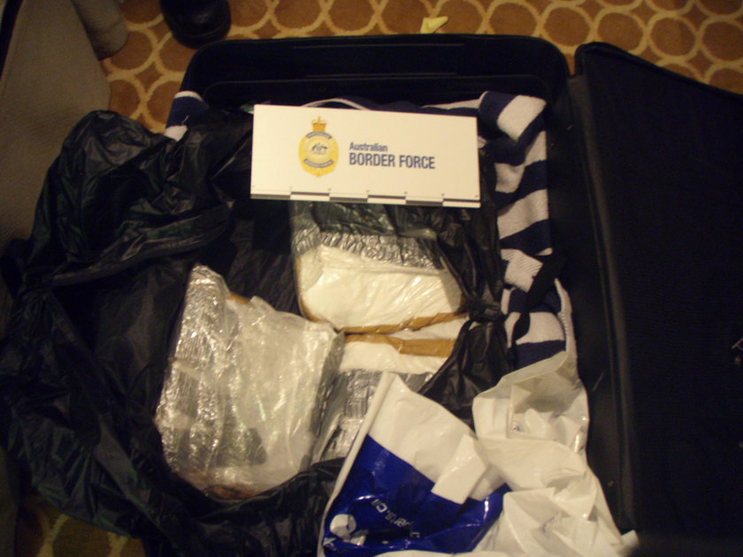 Kokaina ukryta w bagażu