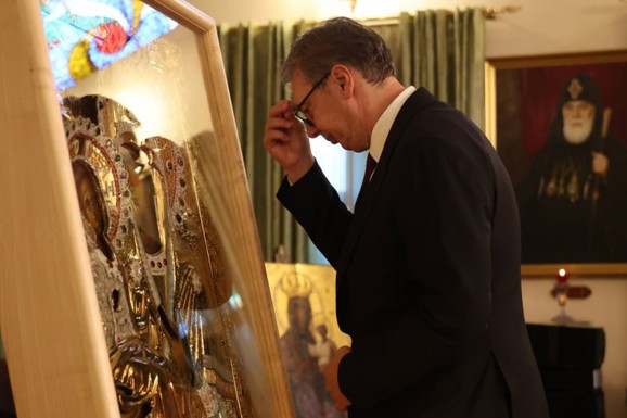 Vučić u poseti manastiru Svetog Đorđa u Alaverdiju, završava posetu Gruziji