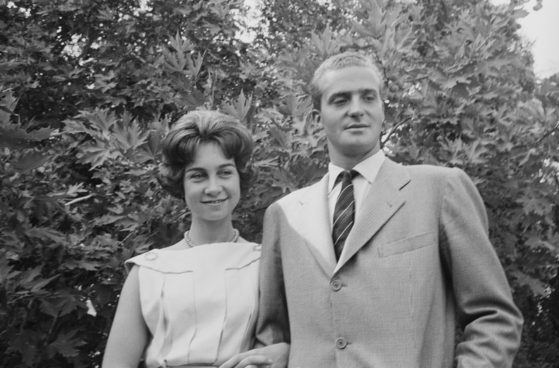 Juan Carlos i księżniczka Zofia (wrzesień 1961 r.)