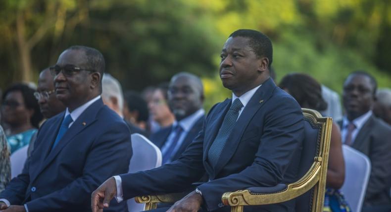 Gnassingbe has been in power for nearly 15 years since succeeding his father Eyadema Gnassingbe, who had led the small West African country with an iron fist for 38 years