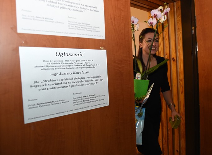 Justyna Kowalczyk obroniła z wyróżnieniem pracę doktorską