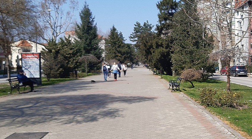 Subotica, lepo vreme, nedelja 29. mart