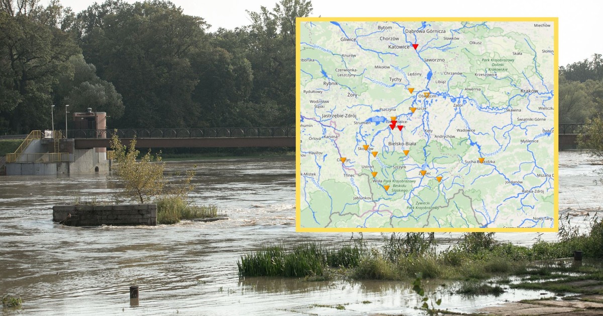 Kolejne przekroczenie stanu alarmowego. Trudna sytuacja hydrologiczna na czterech wodostacjach [RELACJA NA ŻYWO]