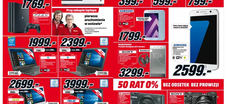 Prześwietlamy promocje - gazetka Media Markt (12-18 maj 2017)