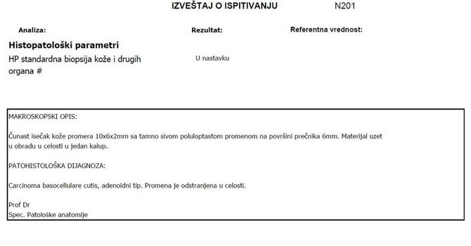 Nisam bila pripremljena da čujem reči "hitna intervencija"