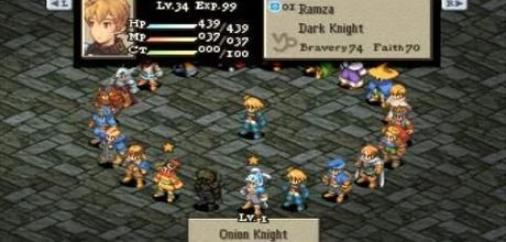 Screen z gry "Final Fantasy Tactics: The War of The Lions"