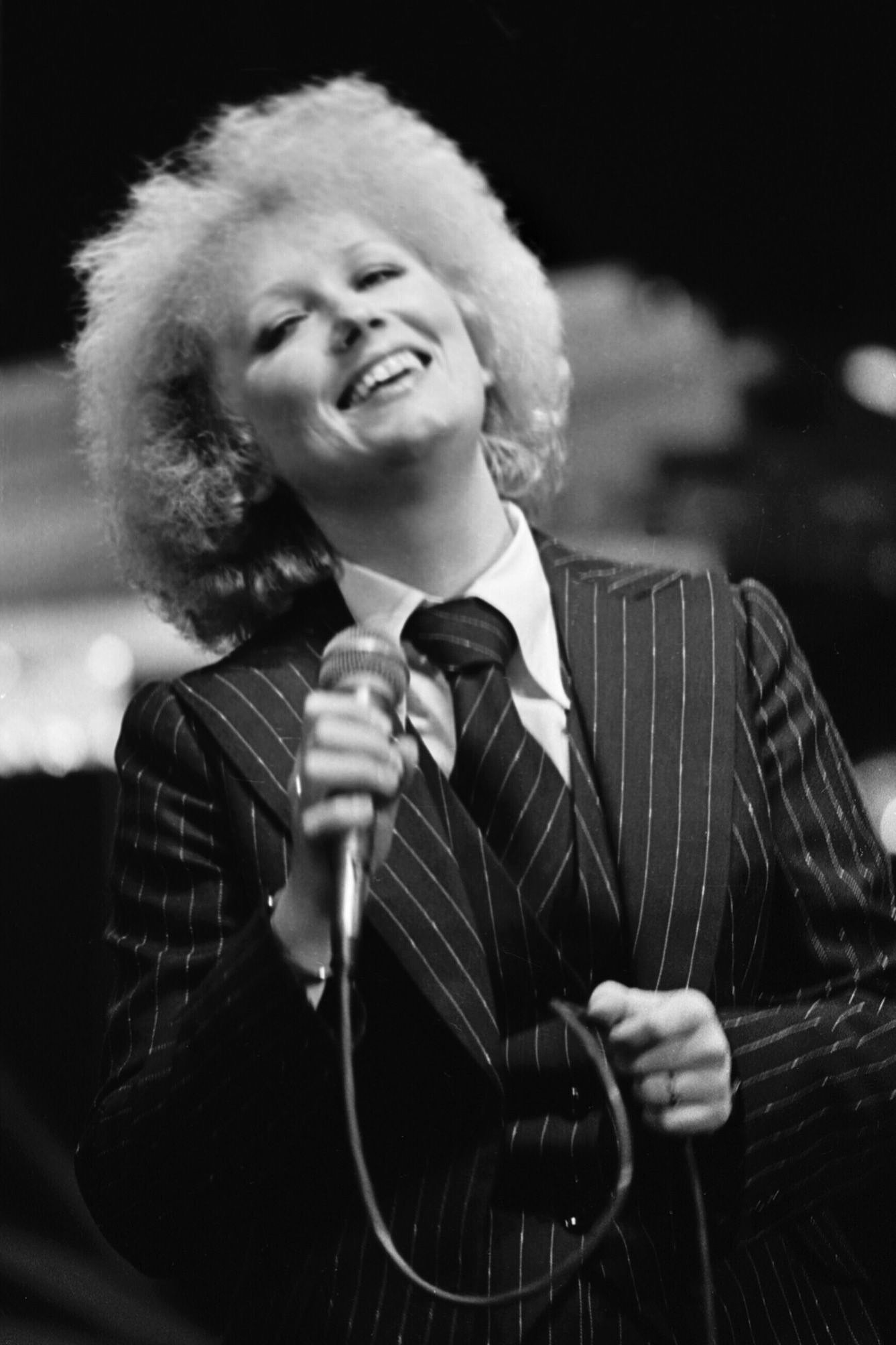 Speváčka Marika Gombitová na Bratislavskej lýre  v roku 1978.