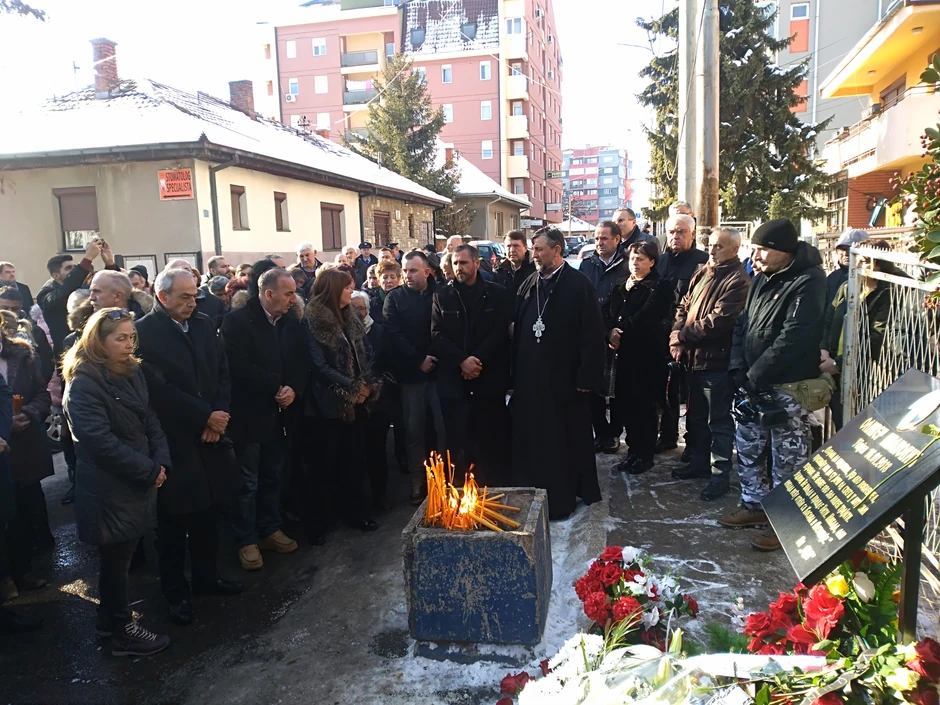 Pomen Oliveru Ivanoviću u Kosovskoj Mitrovici
