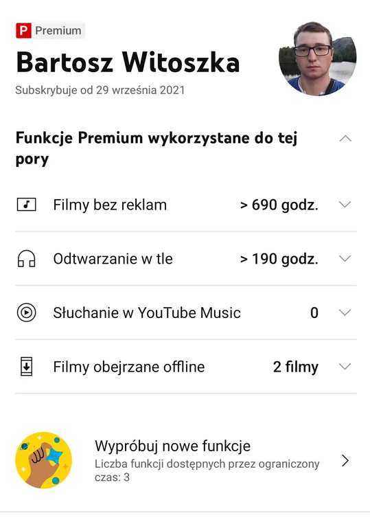 Nowa funkcja na YouTube Premium