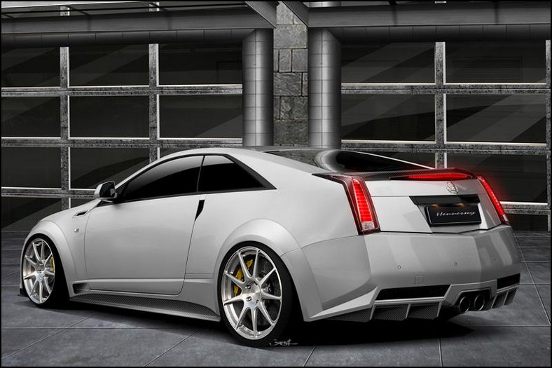 Cadillac CTS-V Coupe Hennessey jest mocniejszy niż Bugatti Veyron