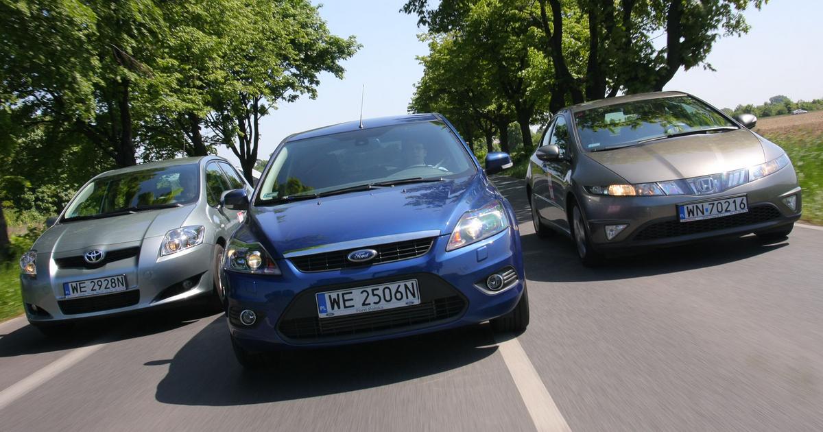 Honda Civic kontra Ford Focus i Toyota Auris czy warto